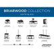 Briarwood 1-Light Wall Sconce