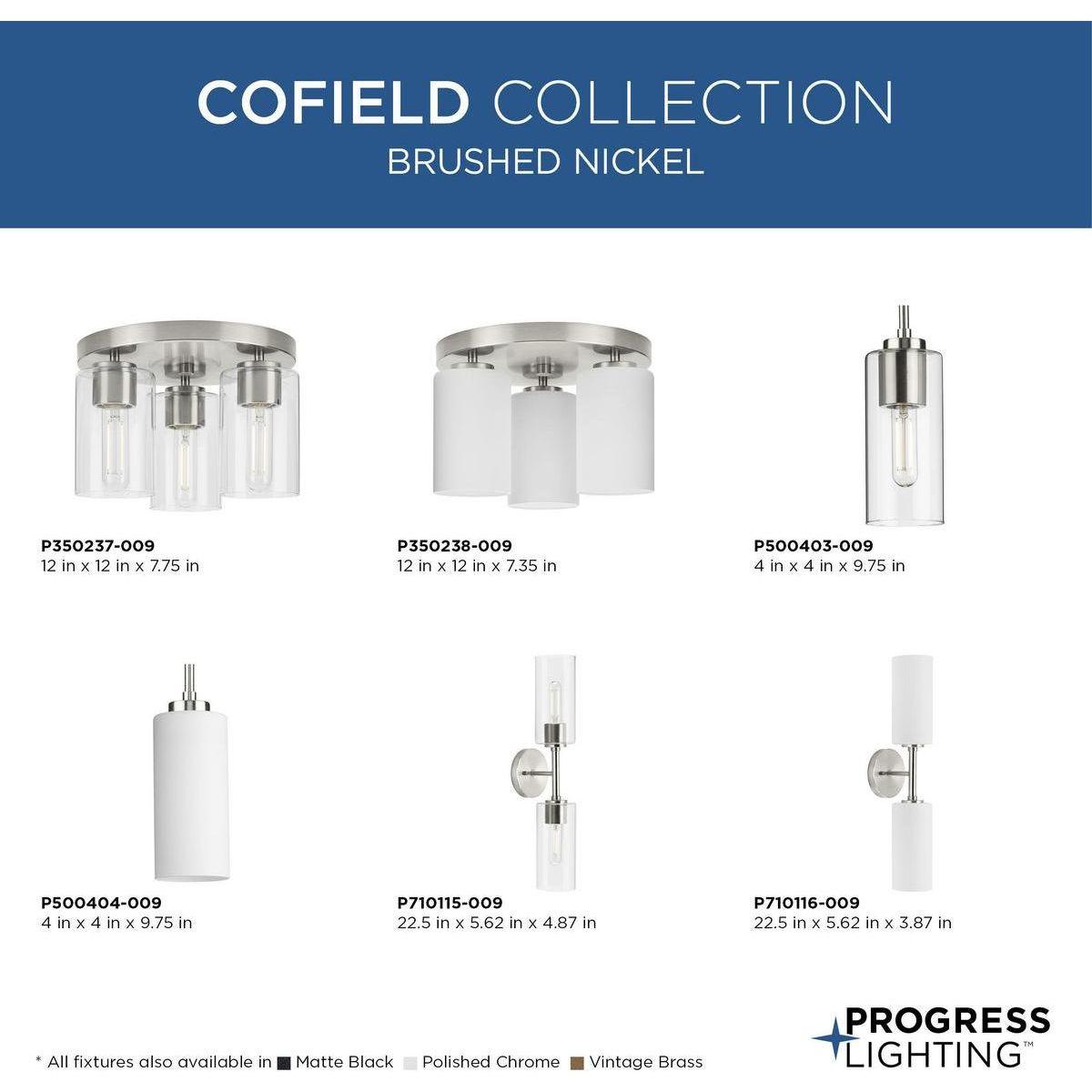 Cofield 3-Light Close-to-Ceiling