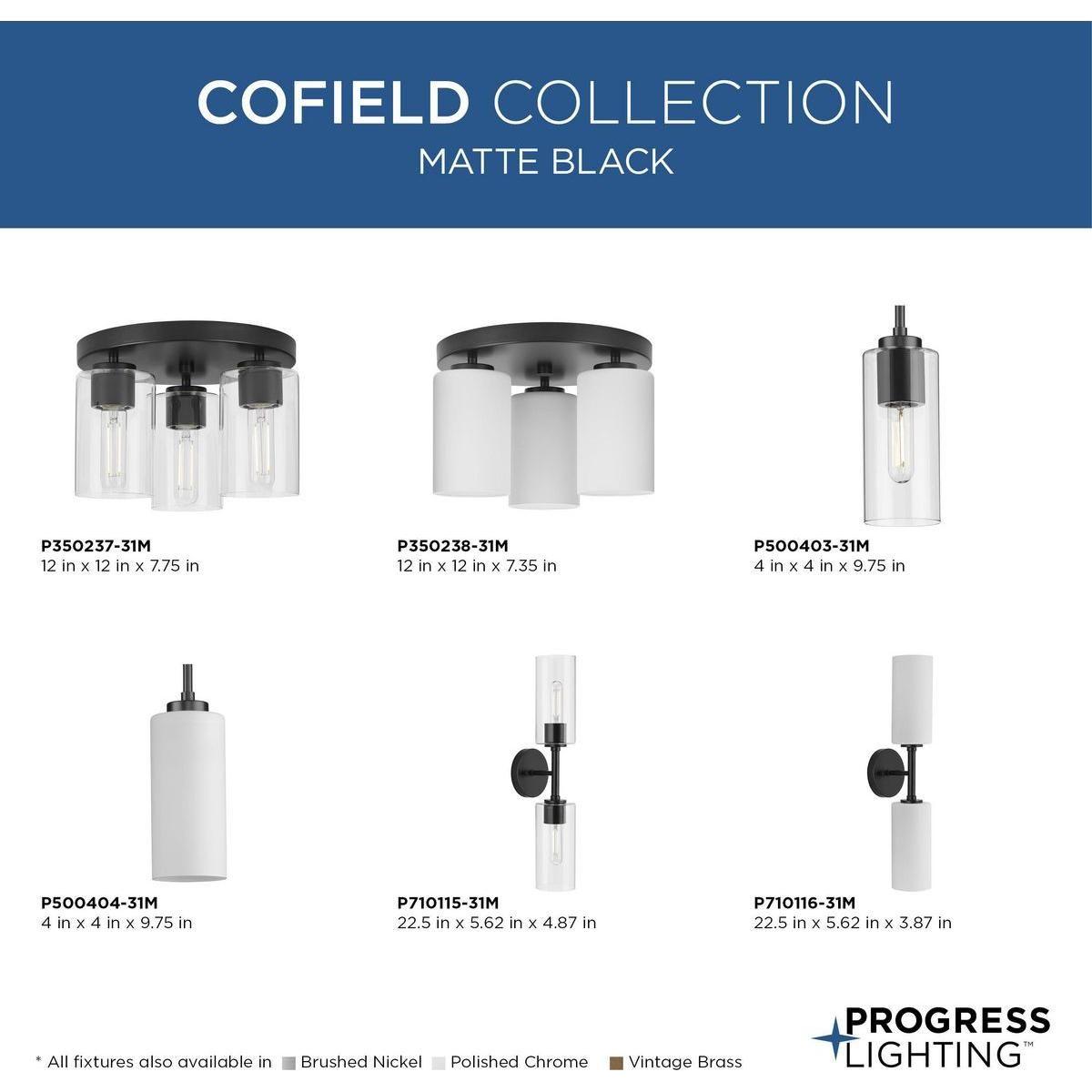 Cofield 3-Light Close-to-Ceiling