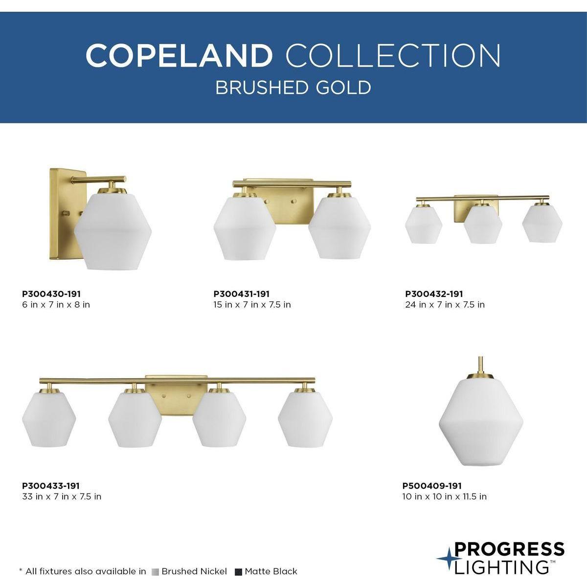 Copeland 4-Light Bath & Vanity