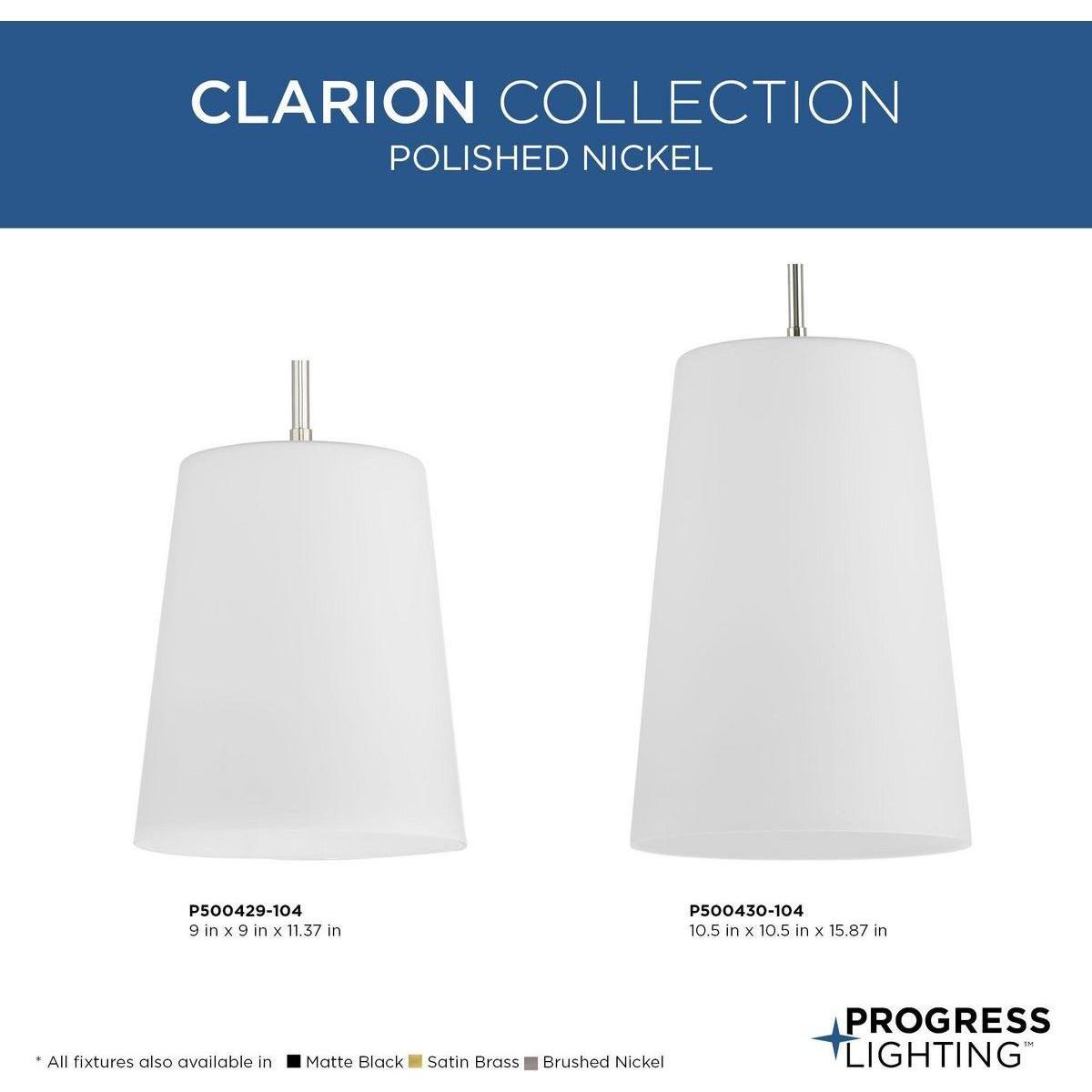 Clarion 1-Light Pendant