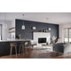 Modern Glass Sconce 2-Light Wall Sconce