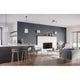 Modern Glass Sconce 2-Light Wall Sconce
