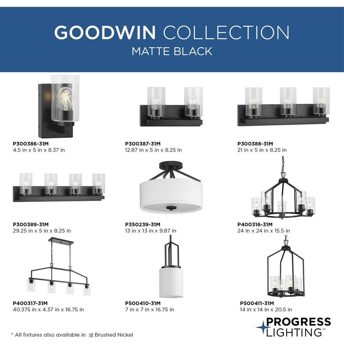 Goodwin 1-Light Bath & Vanity