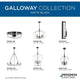 Galloway 1-Light Wall Bracket
