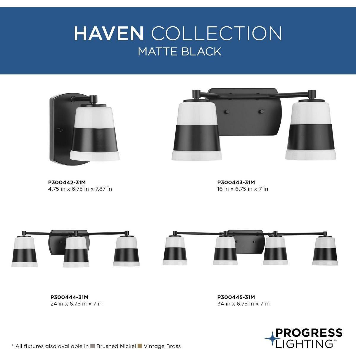 Haven 3-Light Bath & Vanity