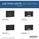 LED Hooded 1-Light Step Light with Photocell
