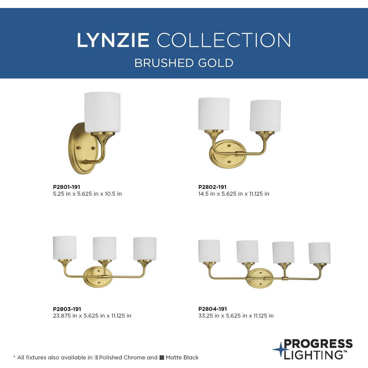 Lynzie 2-Light Bath & Vanity