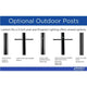 Bradshaw 1-Light Outdoor Post Light