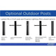 Cedar Springs 1-Light Outdoor Post Light