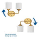 Lynzie 2-Light Bath & Vanity