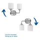 Lynzie 2-Light Bath & Vanity
