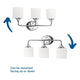Lynzie 3-Light Bath & Vanity