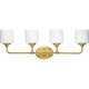 Lynzie 4-Light Bath & Vanity
