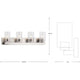 Goodwin 4-Light Bath & Vanity