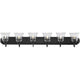 Clear Glass 6-Light Bath & Vanity