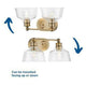 Singleton 2-Light Bath & Vanity