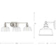 Singleton 3-Light Bath & Vanity