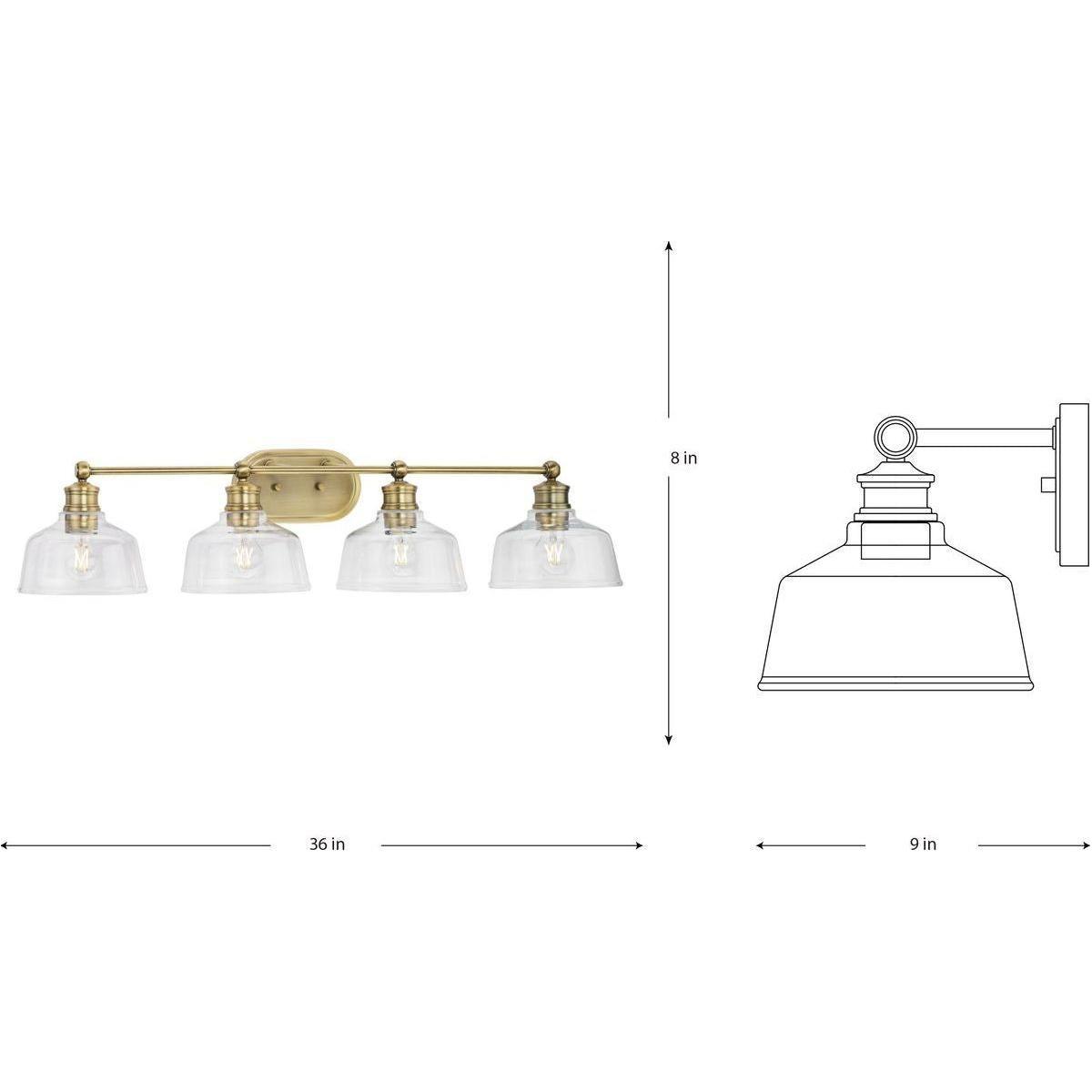 Singleton 4-Light Bath & Vanity