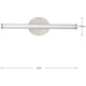 Phase 3 LED 24" 1-Light Bath & Vanity