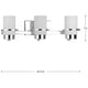 Reiss 3-Light Bath & Vanity