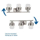 Beckner 3-Light Bath & Vanity