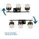 Beckner 3-Light Bath & Vanity