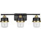 Beckner 3-Light Bath & Vanity
