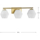 Copeland 3-Light Bath & Vanity