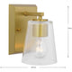 Vertex 1-Light Bath & Vanity