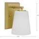Vertex 1-Light Bath & Vanity