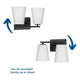 Vertex 2-Light Bath & Vanity