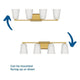 Vertex 4-Light Bath & Vanity