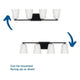 Vertex 4-Light Bath & Vanity