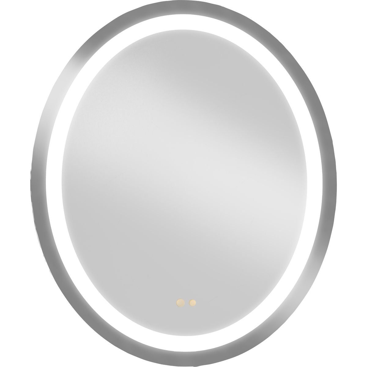 Captarent 30" x 36" Oval LED Mirror