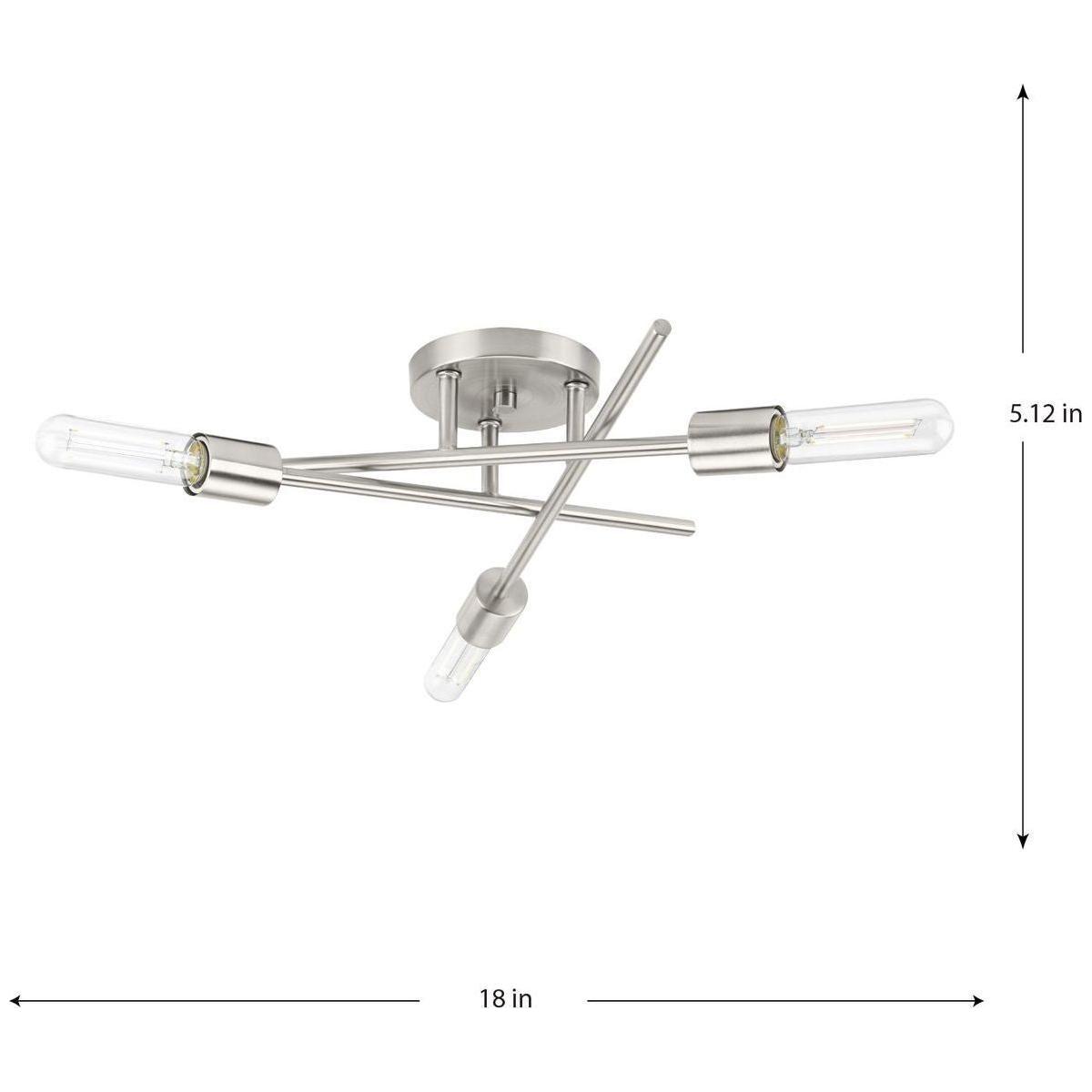 Astra 3-Light Close-to-Ceiling