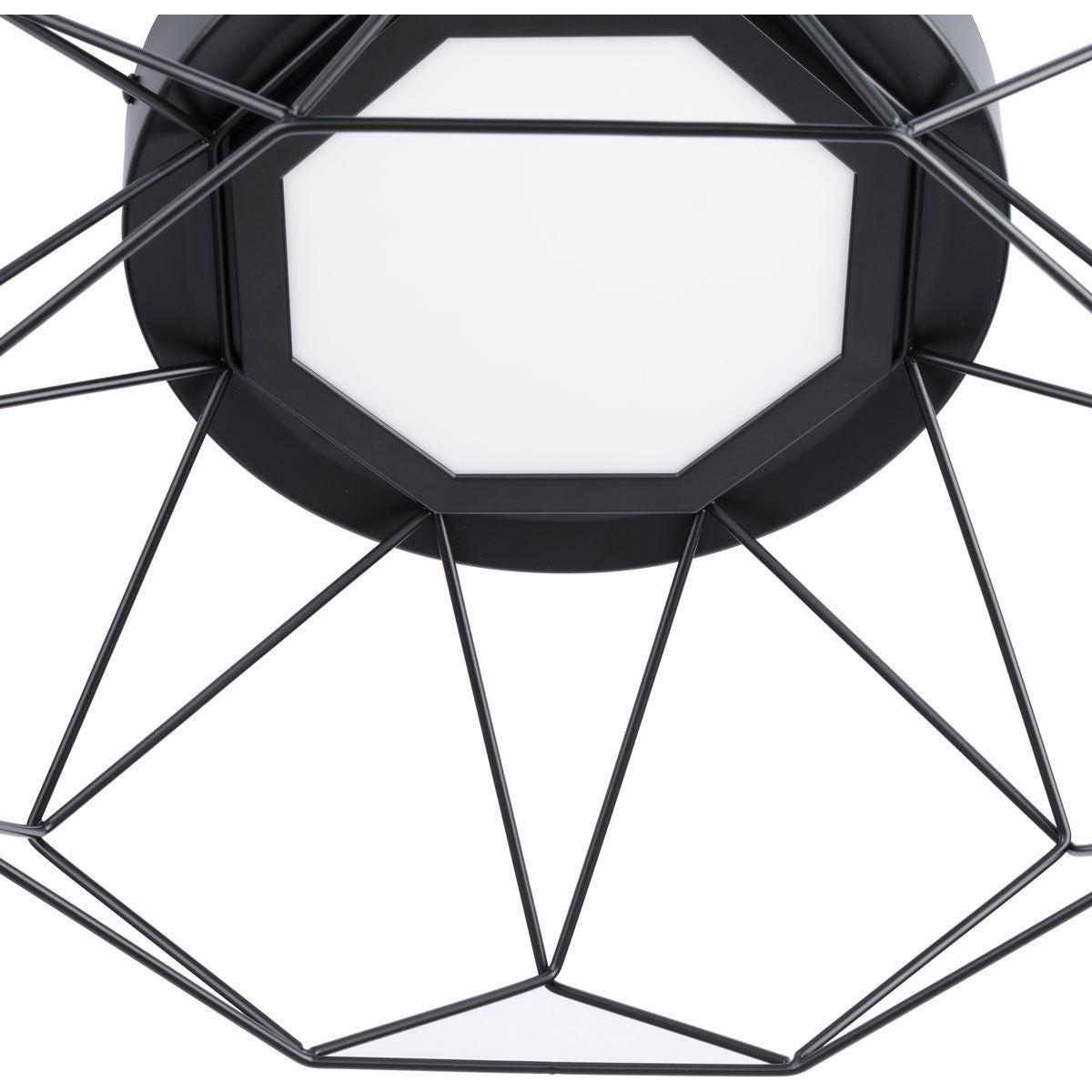 Geodesic LED 3-Light Close-to-Ceiling