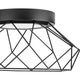 Geodesic LED 3-Light Close-to-Ceiling