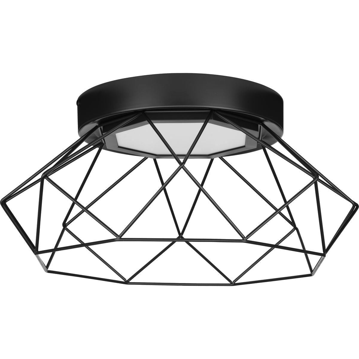 Geodesic LED 3-Light Close-to-Ceiling