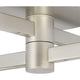 Pivot LED 3-Light Close-to-Ceiling