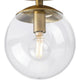 Atwell 1-Light Close-to-Ceiling