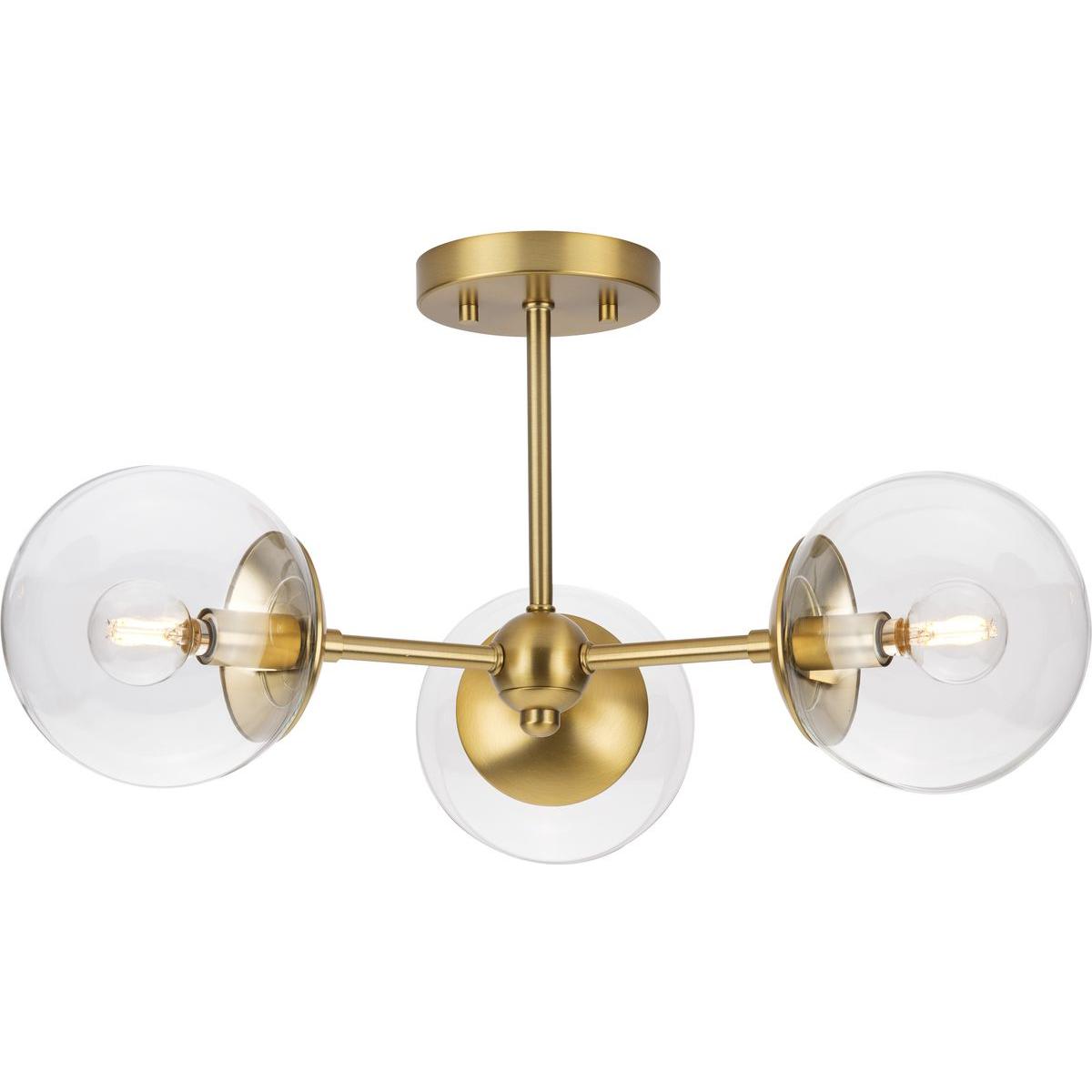 Atwell 3-Light Close-to-Ceiling
