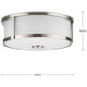 Gilliam 2-Light Close-to-Ceiling