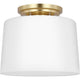 Adley 1-Light Close-to-Ceiling