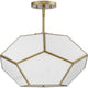 Latham 18" 3-Light Flush Mount