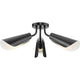 Cornett 44.12" 3-Light Flush Mount Light