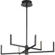 Pivot LED 6-Light Chandelier