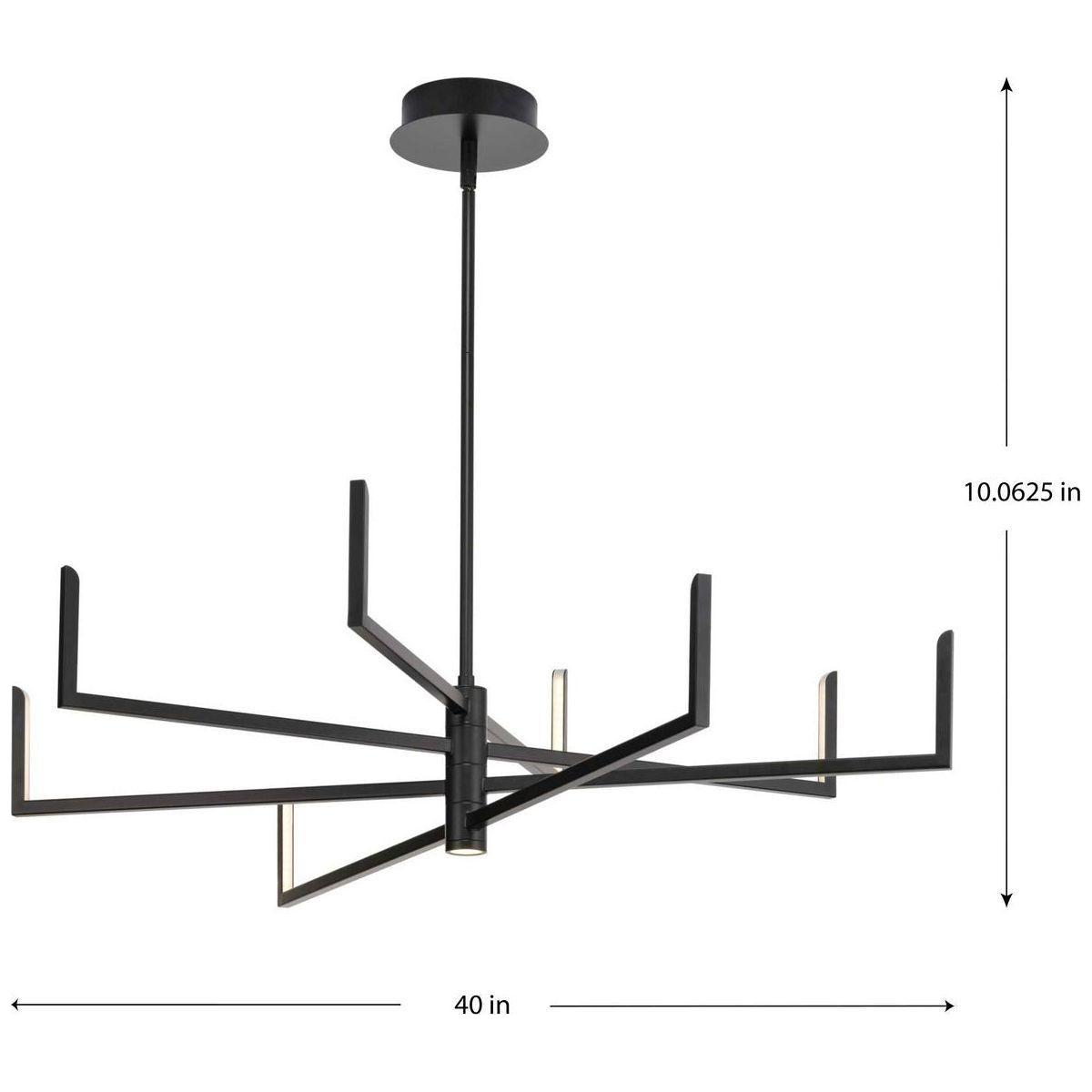 Pivot LED 8-Light Chandelier