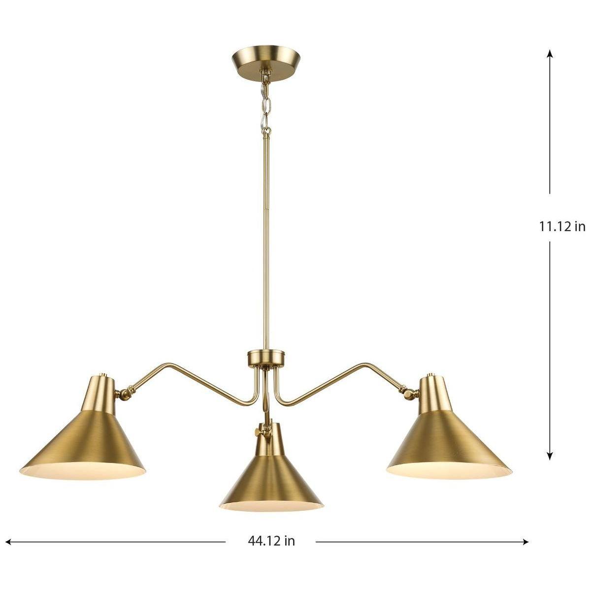 Trimble 3-Light Chandelier