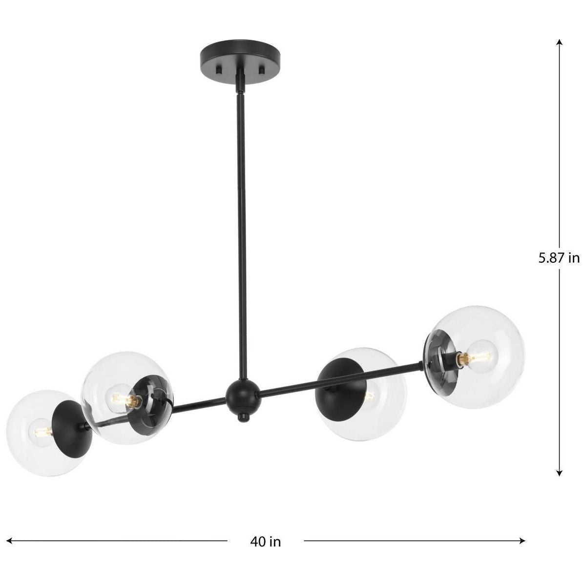 Atwell 4-Light Island/Linear